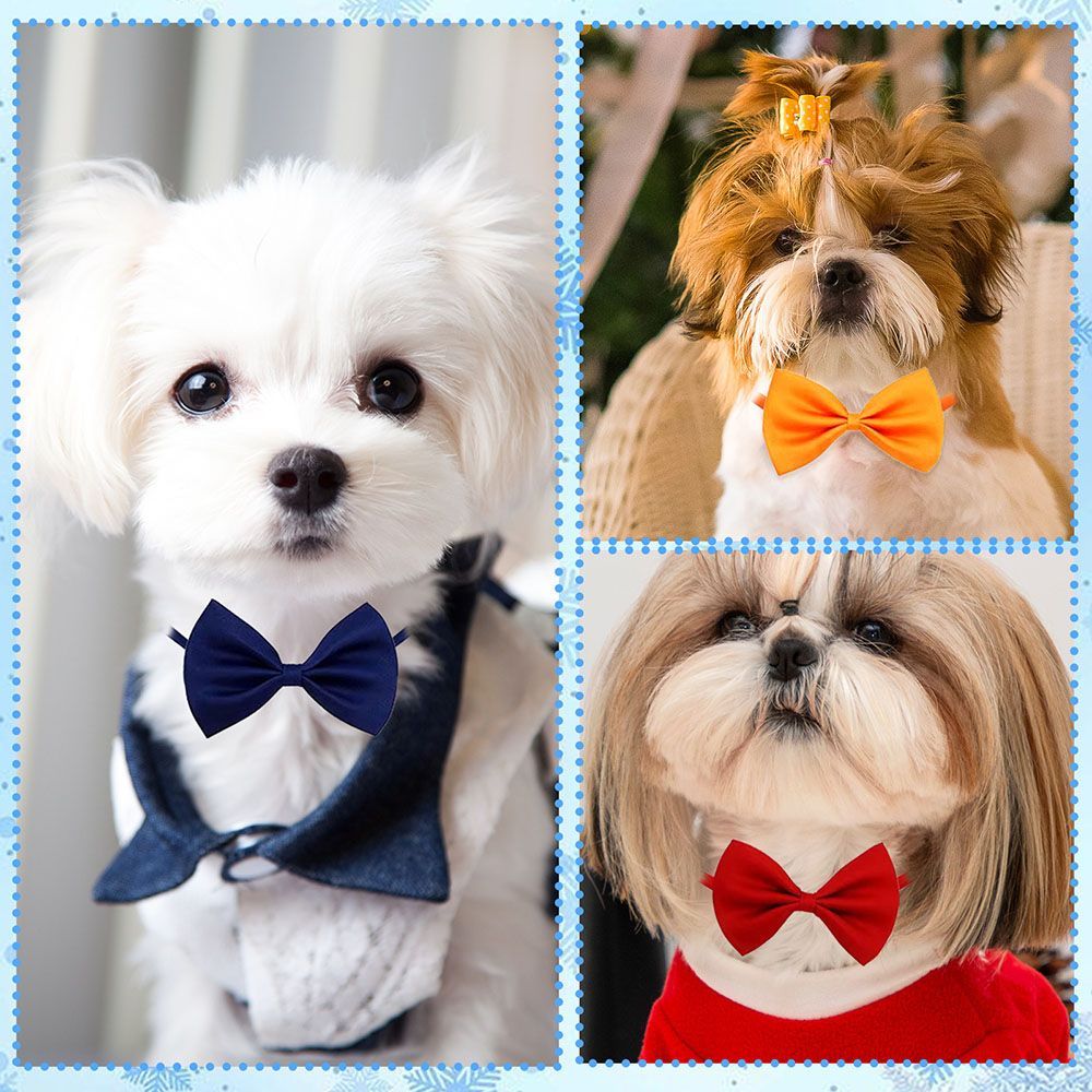 Pet Supplies In Bulk - Регулируемые модные галстуки-бабочки для собак, 5
