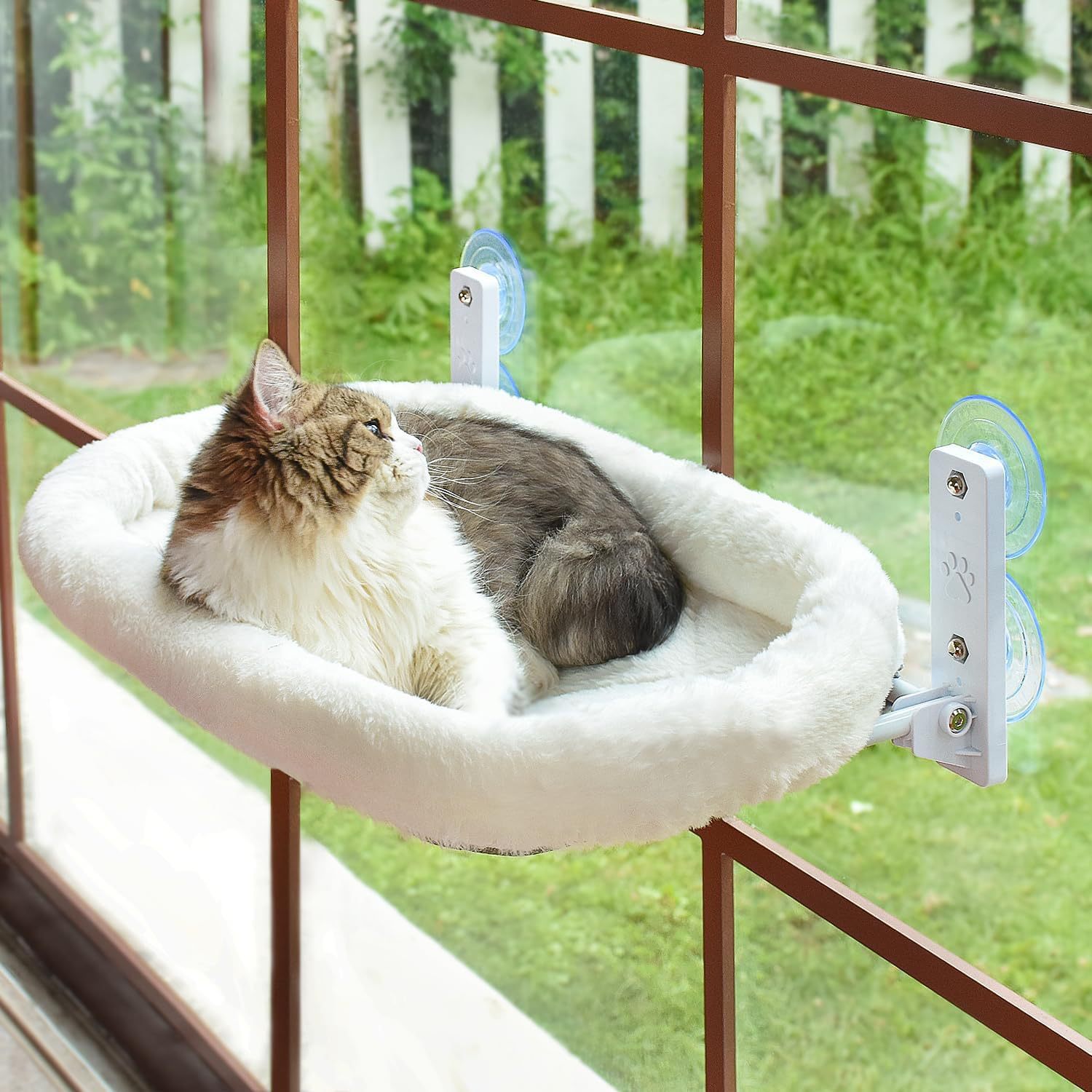 Cat Window Perch - Подвесная лежанка-гамак для кошек на присосках