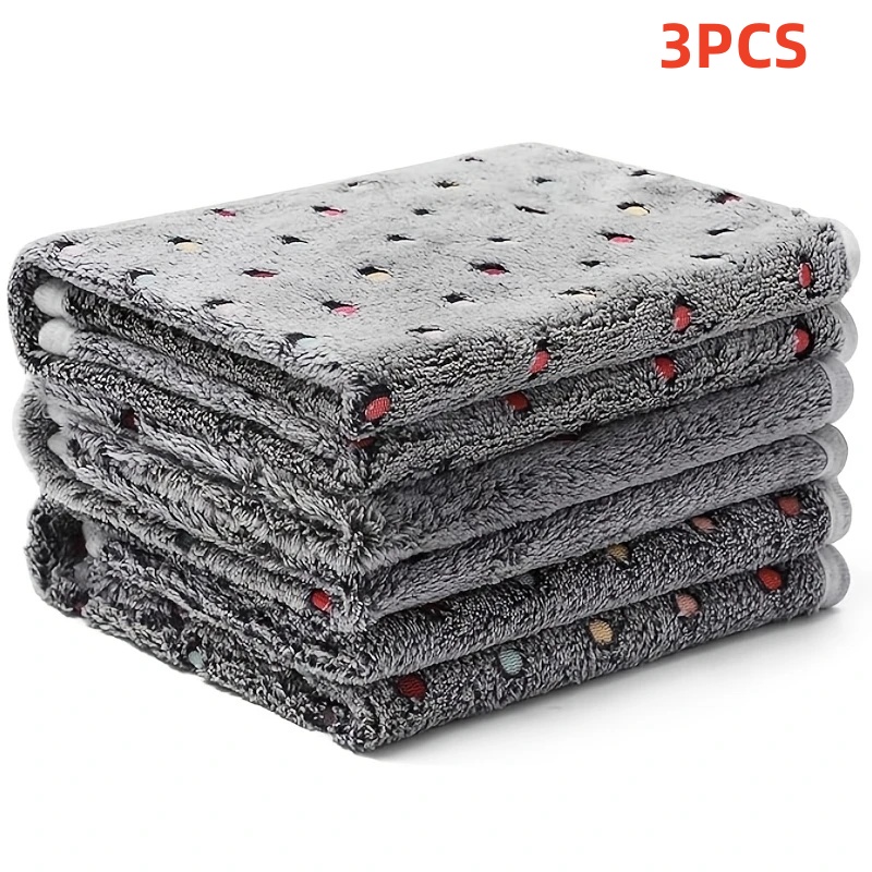 Pet Supplies Discount - 3 шт. мягкое пушистое одеяло для