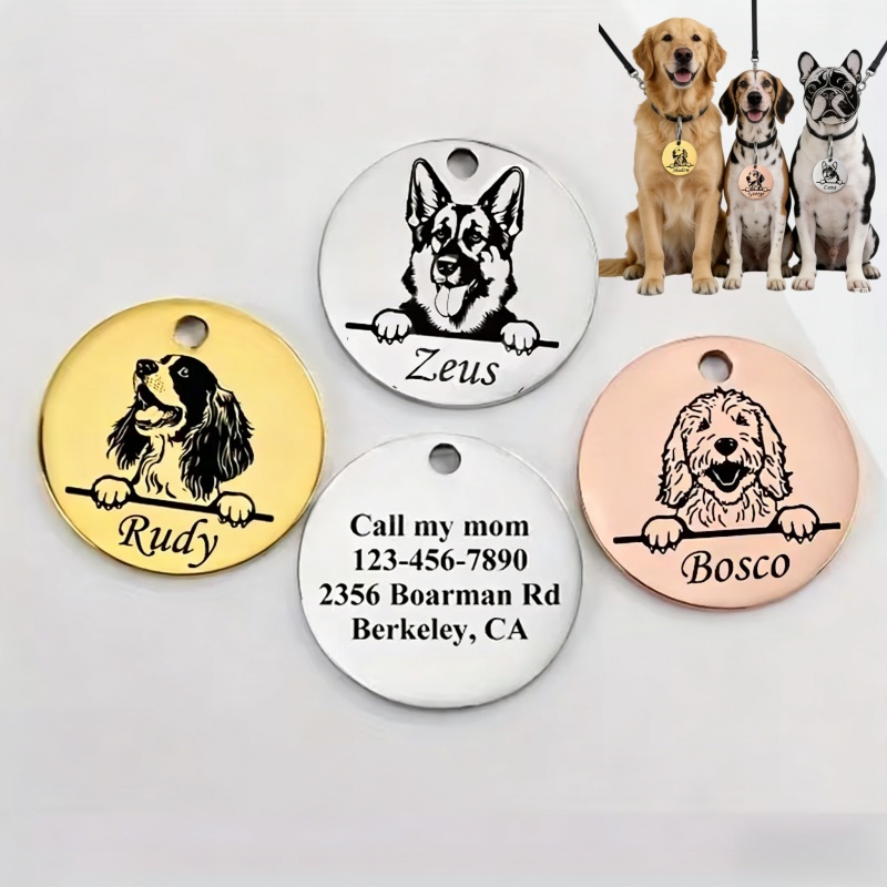 Pet Supplies Discount - Персонализированные ошейники для щенков с именем
