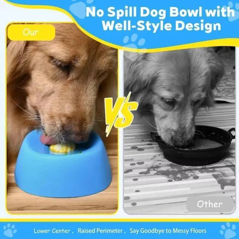 Slow Feeder Dog Bowl - 1 шт. Миска-лизалка для собак с