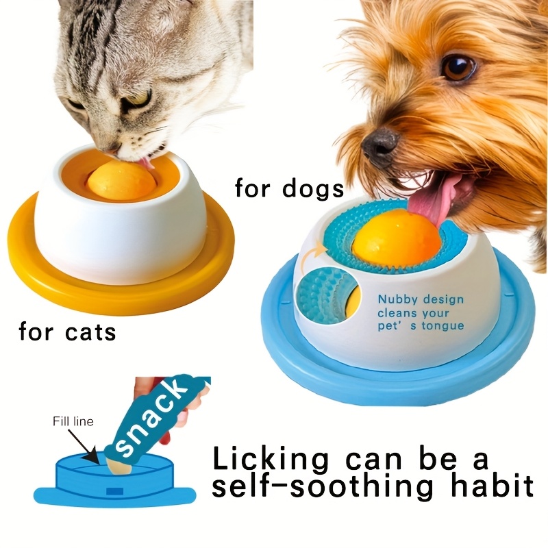 Slow Feeder Dog Bowl - Аксессуары для кормления домашних животных, игрушка-головоломка