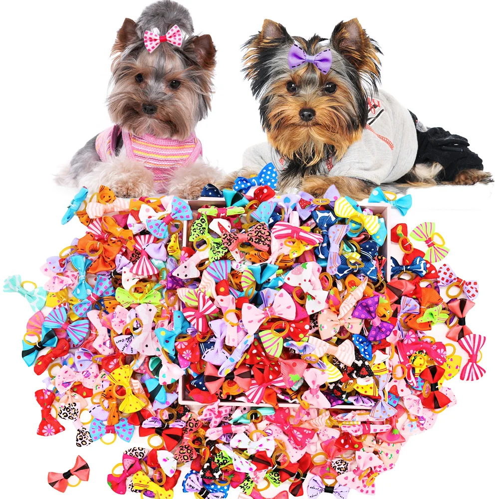 Pet Supplies In Bulk - 50 шт. бантики для собак с