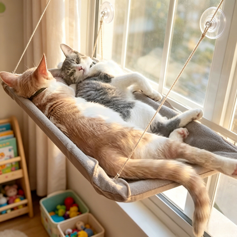 Ультрамягкий гамак-лежанка для – обзор и цена Cat Window Perch