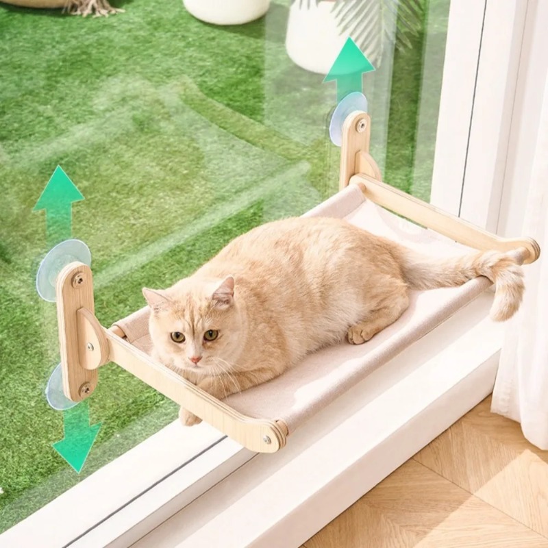 Подставка-лежанка для кошек на – обзор и цена Cat Window Perch