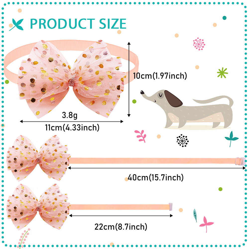 50 шт. кружевные большие банты – обзор и цена Pet Supplies In Bulk