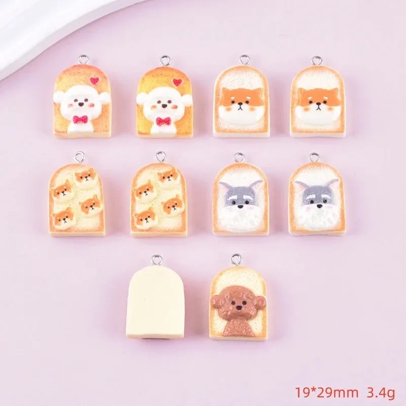 10 шт. милых подвесок из смолы – обзор и цена Pet Supplies Discount