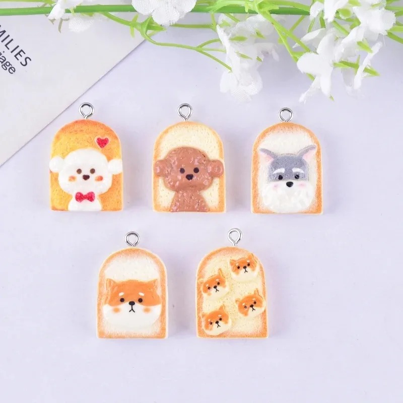 10 шт. милых подвесок из смолы – обзор и цена Pet Supplies Discount