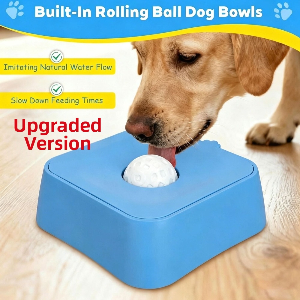 Противоскользящая миска для со – обзор и цена Slow Feeder Dog Bowl