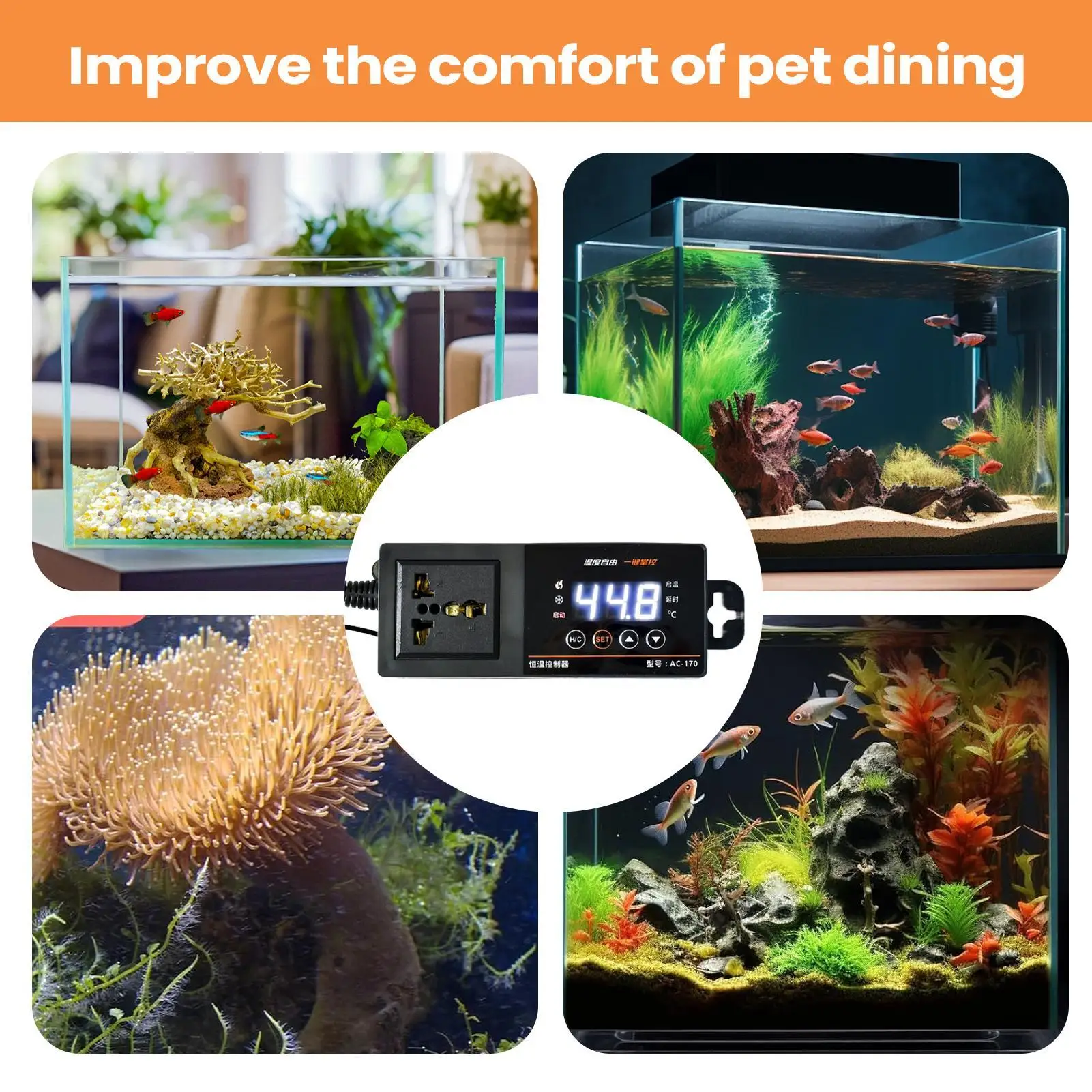 Термостат для террариума с LED – обзор и цена Pet Supplies In Uk