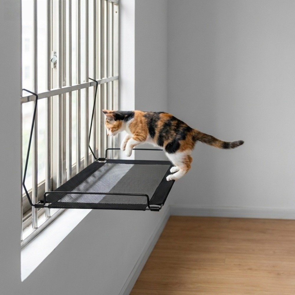 Дышащий сетчатый гамак для кош – обзор и цена Cat Window Perch