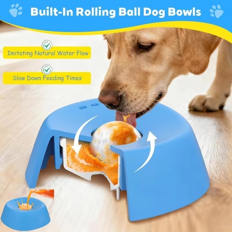 1 шт. Миска-лизалка для собак  – обзор и цена Slow Feeder Dog Bowl