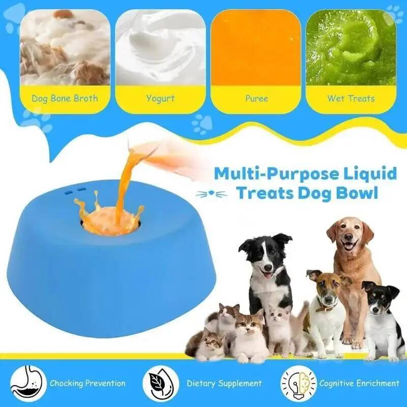 1 шт. Миска-лизалка для собак  – обзор и цена Slow Feeder Dog Bowl