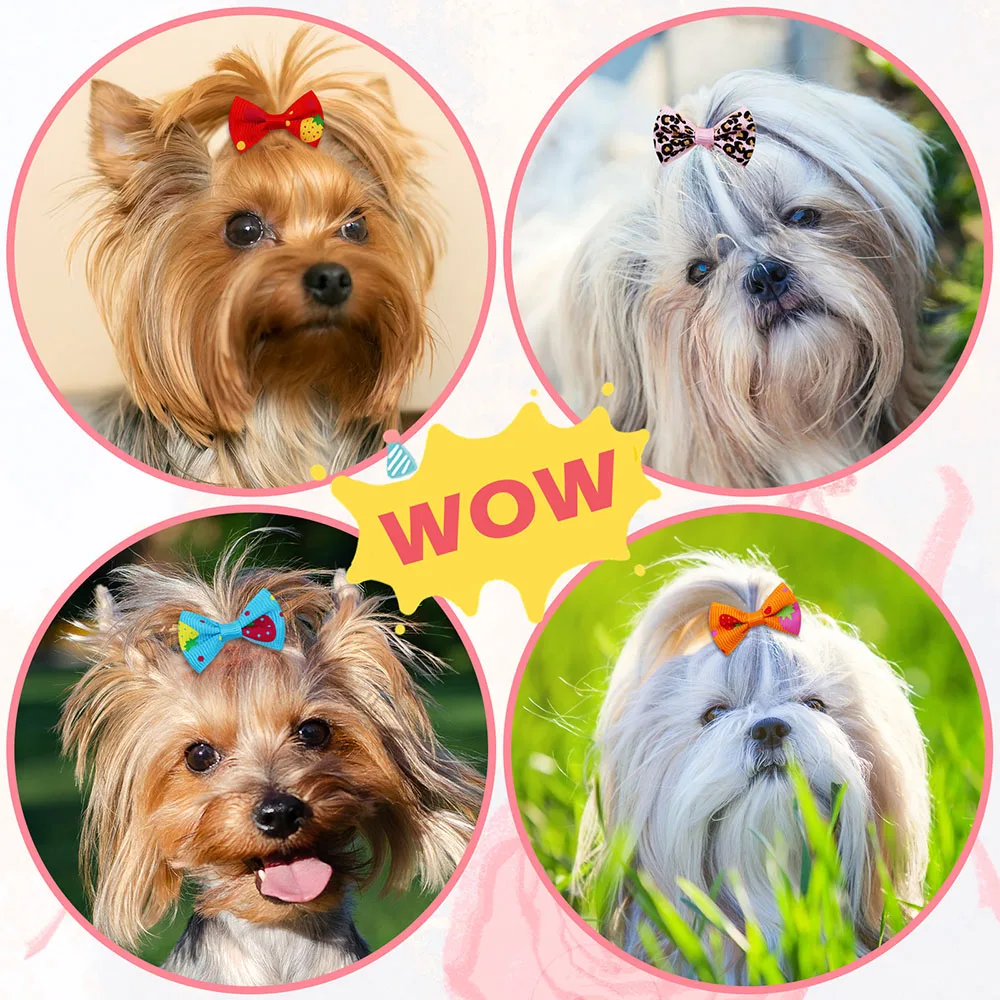 50 шт. бантики для собак с рез – обзор и цена Pet Supplies In Bulk
